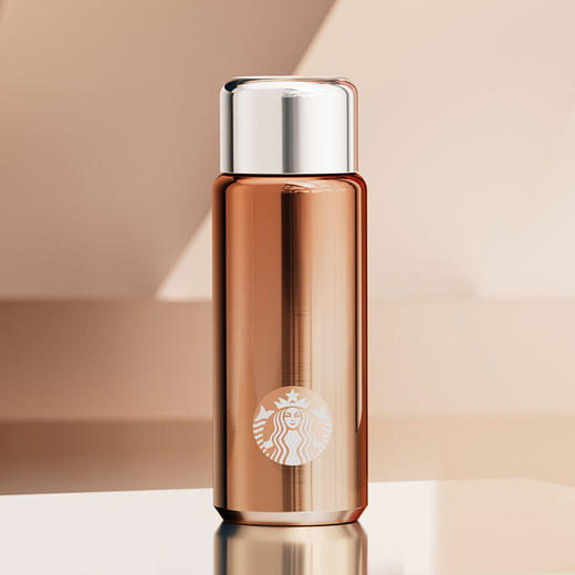 星巴克 丨幸运金款钢盖保温杯 266ml（11155128） 商品图0