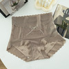 【3条装❗️超薄高腰性感内裤】凉感冰丝，至轻至薄至裸感，温柔呵护！无痕内裤女高腰网纱半透明提花性感桑蚕丝抗jun裆女士三角裤头夏季 商品缩略图7
