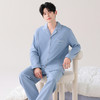 I'd爱帝精梳棉长袖睡衣纯棉翻领家居套 商品缩略图4