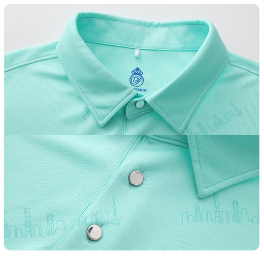BOS-106A(PROSIMON高尔夫春夏男款数码印花短袖Polo衫) 商品图2