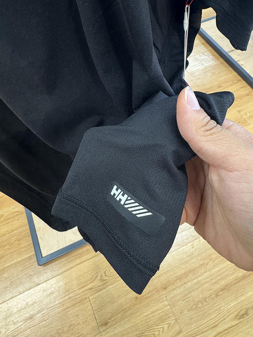 HE**Y HANSEN/HH 海*汉*森 TECH 男夏季拼接弹性透气运动短袖T恤 商品图3