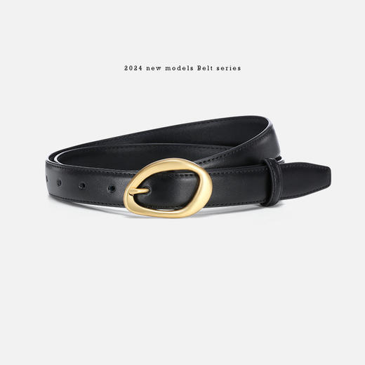 雀说 【2条】真皮皮带女针扣腰带 商品图6