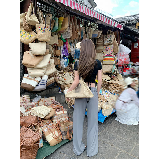 【149元任选2件】 现货！抽绳宽松休闲裤 商品图4