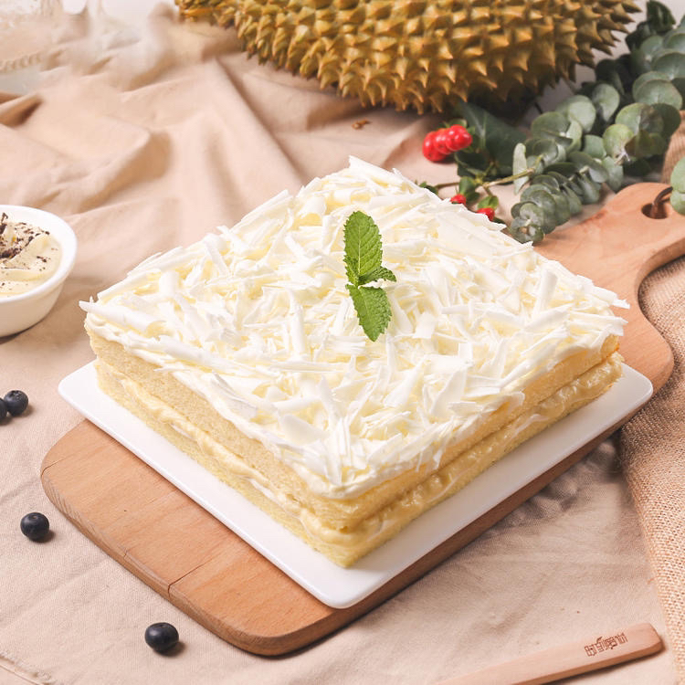 8寸雪域榴莲（动物奶油+榴莲夹心）