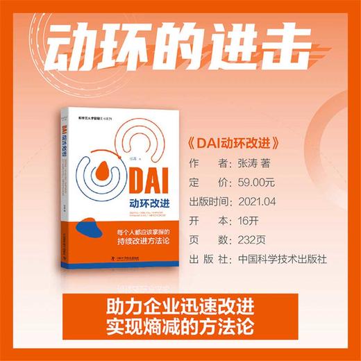 DAI动环改进：每个人都应该掌握的持续改进方法论 商品图0