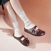 Westory2025年春季平底休闲勃肯半拖双扣带后空拖鞋W25AH58291 商品缩略图4