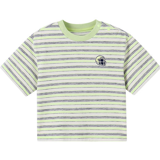 男童圆领短袖针织衫夏季新款安奈儿童装实体店同款XB521600 商品图8