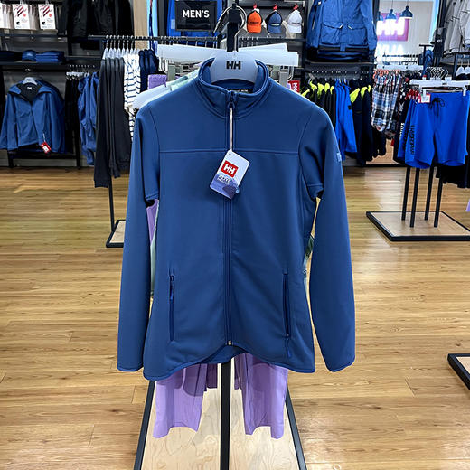 HE**Y H**SEN/海*汉*森 Alphelia 女士立领拉链抓绒长袖夹克 商品图0