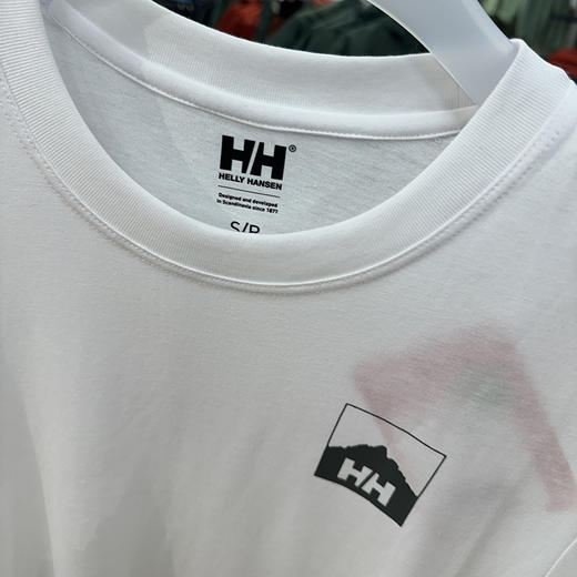HE**Y HANSEN/海*汉*森 Nord 男士夏季小logo透气圆领短袖T恤 商品图3