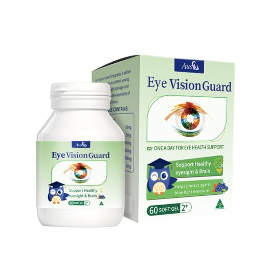 【保税】澳洲 澳爱优（Ausiki）儿童护眼爆浆软胶囊 60粒 商品图3