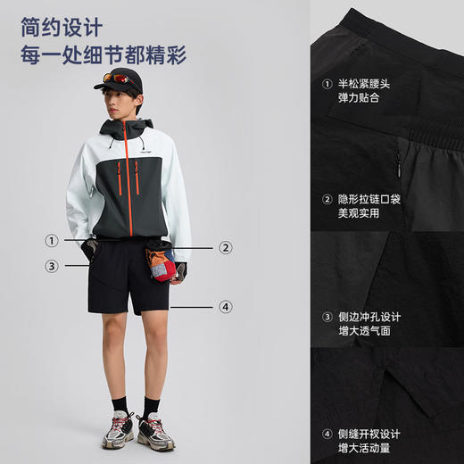 TECTOP/探拓户外运动短裤男士夏季轻薄速干透气跑步健身休闲半裤 商品图1