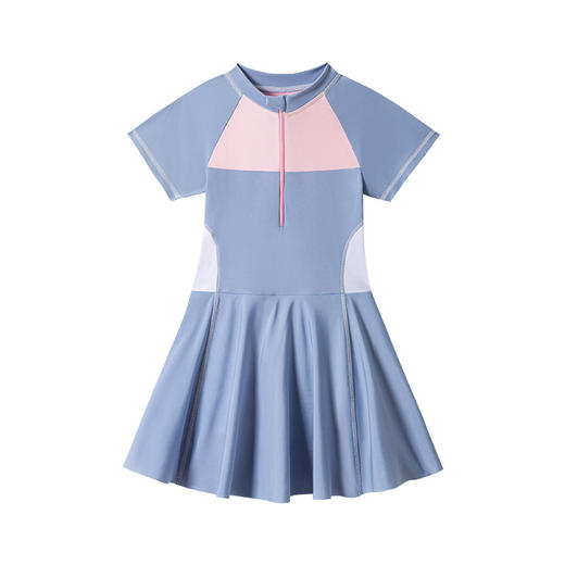 儿童泳衣新款女童宝宝可爱女学生连体泳衣泳裙L-5XL 商品图4