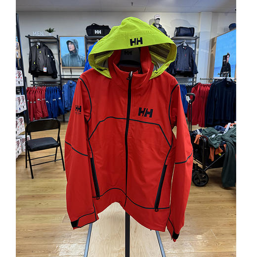 HE**Y HANSEN/海*汉*森 HP Foil 男士户外拉链连帽防泼水夹克 商品图2