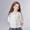 笛莎Deesha 童装女童外套2025夏新款女童芭蕾风蕾丝空调衫外套 商品缩略图3