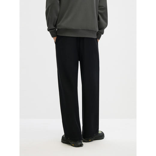 GXG男装 双色抽绳针织纹理直筒卫裤 秋季热卖#G24D023159 商品图4