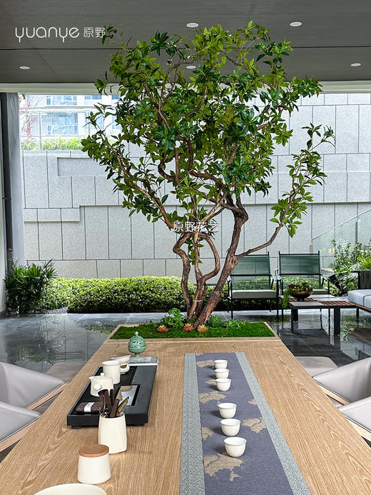 高仿真植物造景定制设计/商场家居多场景生态景观搭建+一站式安装（具体价格可咨询商家） 商品图3