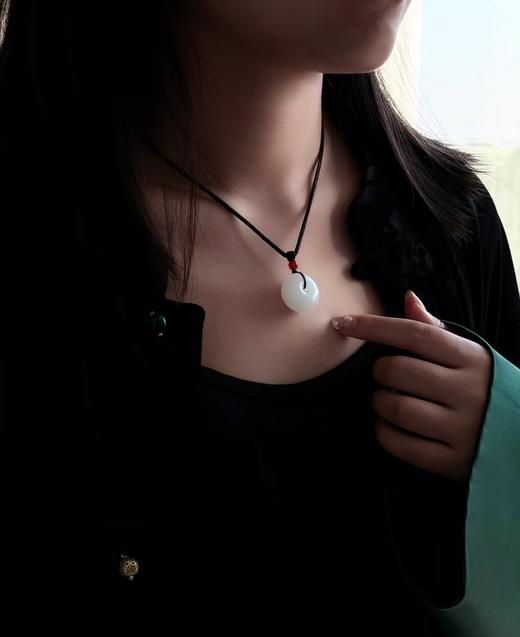 天山翠天然玉石平安扣 商品图13