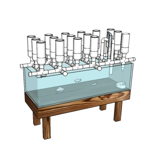 室内-鱼菜共生生态循环设备 商品图4