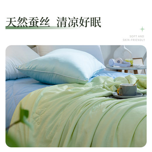 【新品】丝丝凉水洗纯蚕丝夏被 商品图1