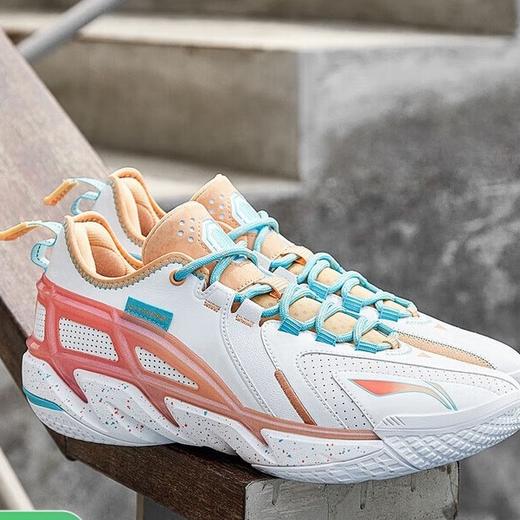 李宁反伍4.5丨篮球鞋男子2025春季轻量耐久减震回弹运动鞋ABFU049 商品图7