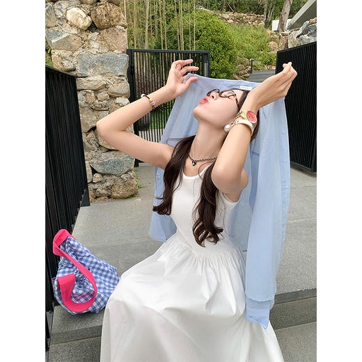 <曾小咸推荐>3.26现货秒杀 ！微信超特价！法式背心连衣裙 日常189.99 立减100 秒杀89.99！！ 商品图3