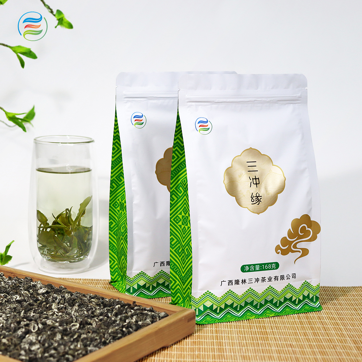 高山绿茶--广西隆林高山绿茶168克袋装