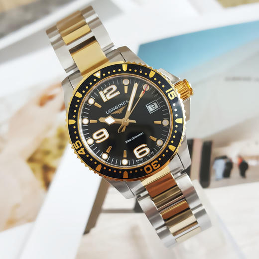 【95新】LONGINES 浪琴康卡斯系列L3.340.3.56.7石英机芯34MM（女款）日期显示090325NJ32 商品图4