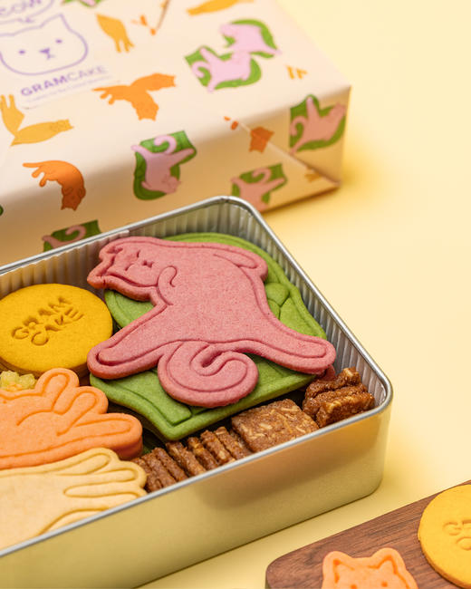 躺平哲学曲奇饼干礼盒 商品图3