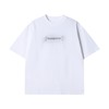T2796夏季高级感新款潮牌刺绣印花字母圆领短袖T恤阔版百搭潮流上衣 商品缩略图1