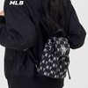 【品牌授权】扫码验证 韩国MLB 复古老花小背包-黑色 深奶油色 双肩包女新款休闲时尚运动背包单肩学生书包 3ABKS014N 商品缩略图4