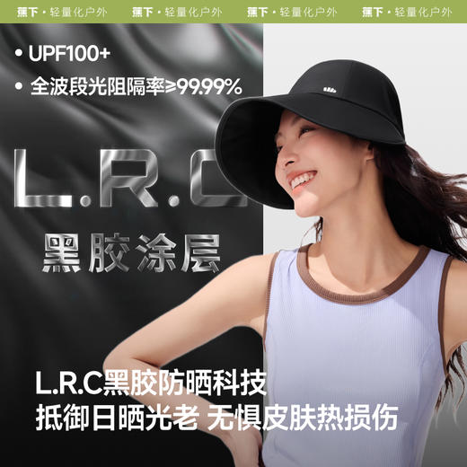 【蕉下精选】【25年新品】蕉下女士侧脸防晒鸭舌帽BM715 商品图1