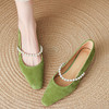 【预售5天】晚晚风配裙子韩系女鞋浅口平底鞋法式小香风洋气单鞋HCYYHD&5937 商品缩略图1