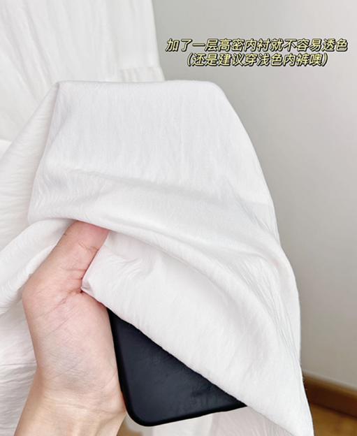 老米优品🎈5色入！《法式山本裙❤ 花瓣褶皱半身裙》仙仙的裙子谁不爱，自带肌理感，显瘦，百搭~ 商品图3