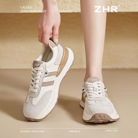 ZHR则则【厚底增高5CM】轻便阿甘鞋女春秋款休闲鞋百搭运动鞋跑鞋