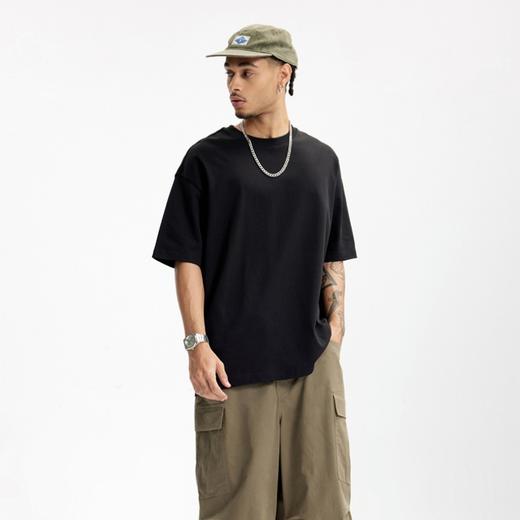 【凉感舒适 肩线挺括 上身有型】240g索罗娜T恤 2件仅69元！ 商品图3