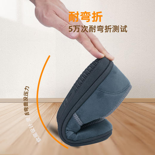 巴玛适春秋中老年爸爸鞋加肥宽松老人鞋休闲鞋脚肿易穿脱一脚蹬男鞋B7 商品图5