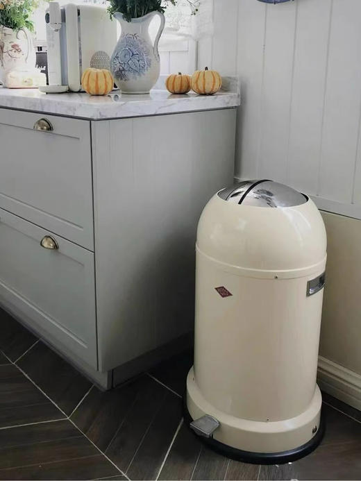 WESCO 33L垃圾桶大容量商用复古商场厨房垃圾桶 商品图0