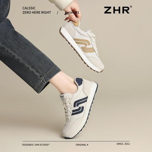 ZHR则则复古阿甘鞋女2025新款增高韩版运动鞋ins百搭休闲鞋女鞋子 商品图9
