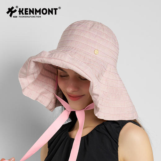 卡蒙新款遮脸大帽檐时尚防紫外线休闲度假太阳帽KM-6210 商品图7