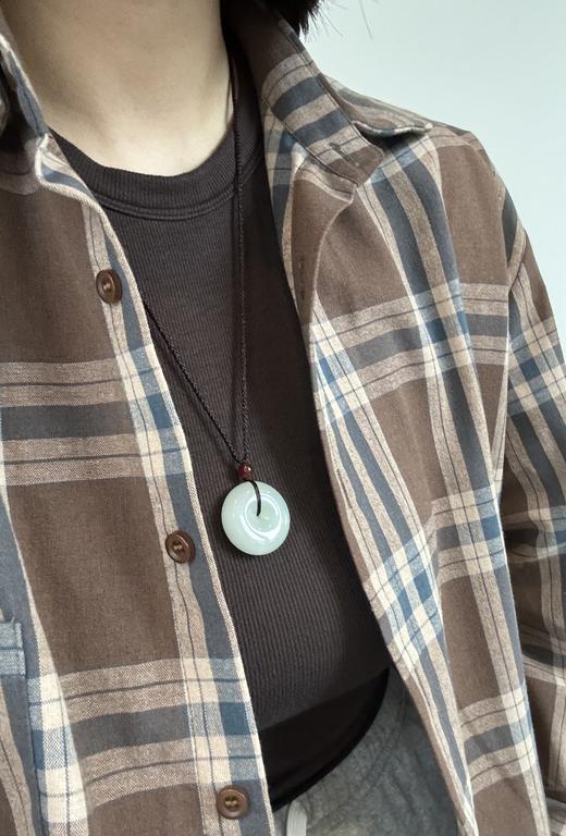 天山翠天然玉石平安扣 商品图10