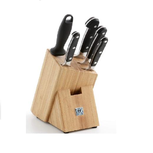 德国进口双立人刀具5件套
（蔬果刀+三德刀+中式菜刀+中式砍刀+收纳盒） 商品图0