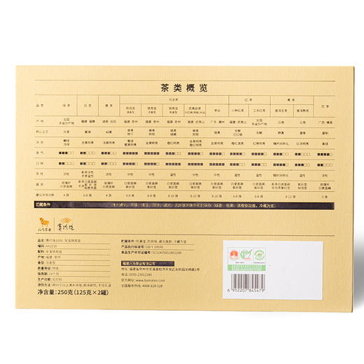 八马茶业 |  赛珍珠系列安溪铁观音乌龙茶浓香型茶叶赛珍珠1000礼盒装250g 商品图4