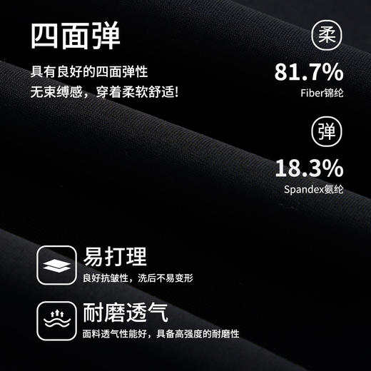 【风尚二号】皮肤衣高弹耐磨棒球领出行夹克外套251X0J506N 商品图4