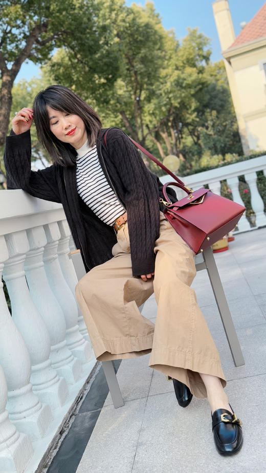 Westory2025年春季休闲平底乐福通勤百搭深口单鞋W25AM59011 商品图8