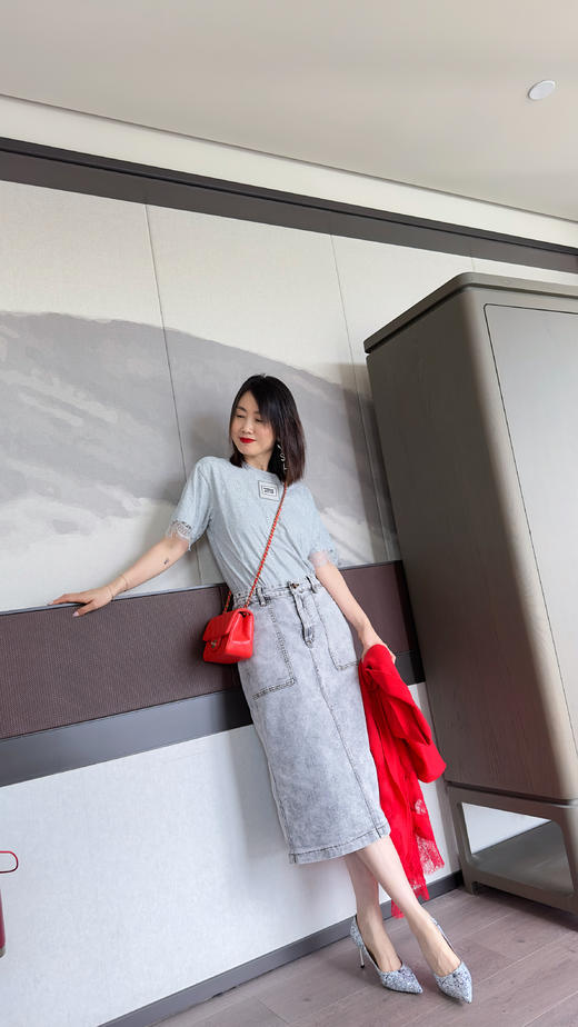 westory优雅法式闪耀婚鞋尖头气质名媛风高跟鞋W23CE73041 商品图5