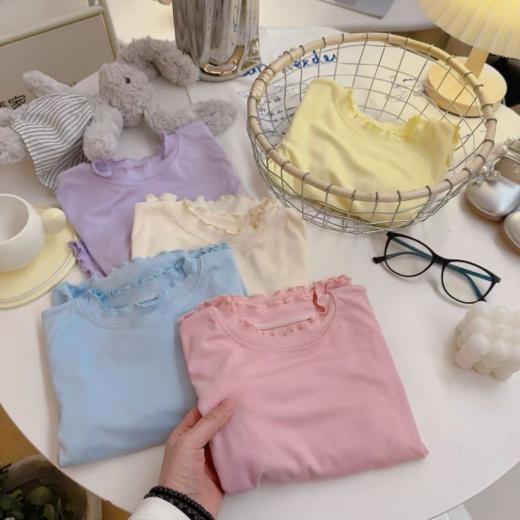 🥰春天就要穿彩色!！【甜妹专属】巨百搭高弹多巴胺糖果打底衫❤️！怎么穿都不过时错过拍大腿!东西好到哭↵  商品图4