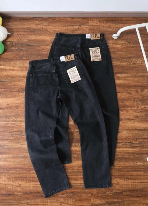 R*L Jean定番款水洗丹宁修身直筒牛仔裤 商品图1