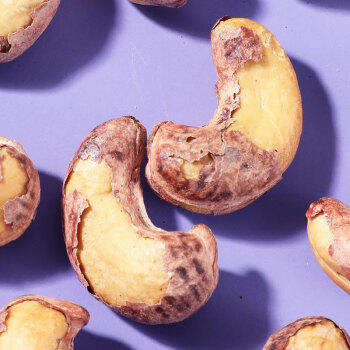 味滋源 紫皮腰果250g A180大果坚果炒货休闲零食原味腰果仁干果小吃 商品图0