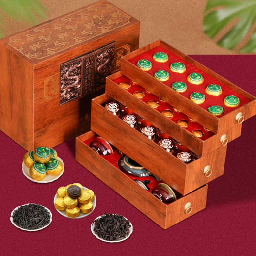 龙腾盛世四大茗茶礼盒 商品图3