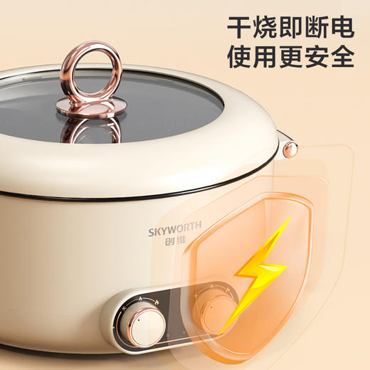 【自营】创维 鸳鸯锅(5L)双扭独立控温　F202 商品图5